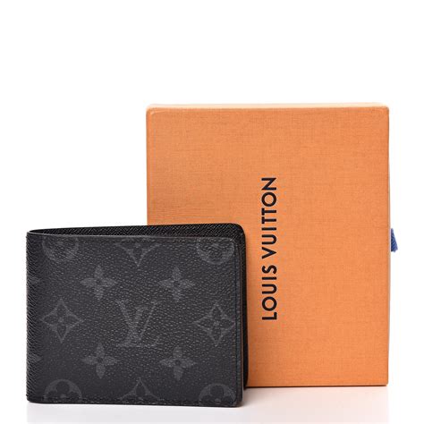 louis vuitton slender wallet with id in mongram eclipse|Slender Wallet Monogram Eclipse .